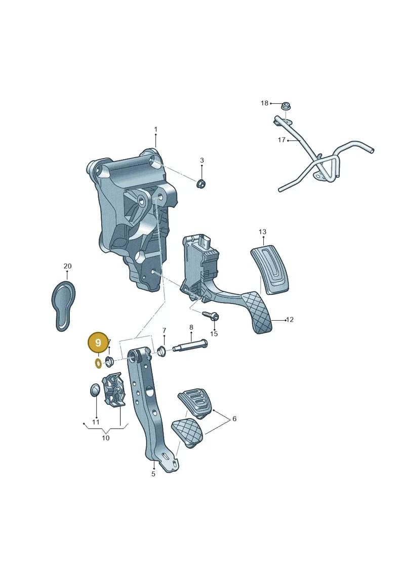 2QD721170 — SEAT CUPRA Tavascan (2023-) diagram 837721600, position 9