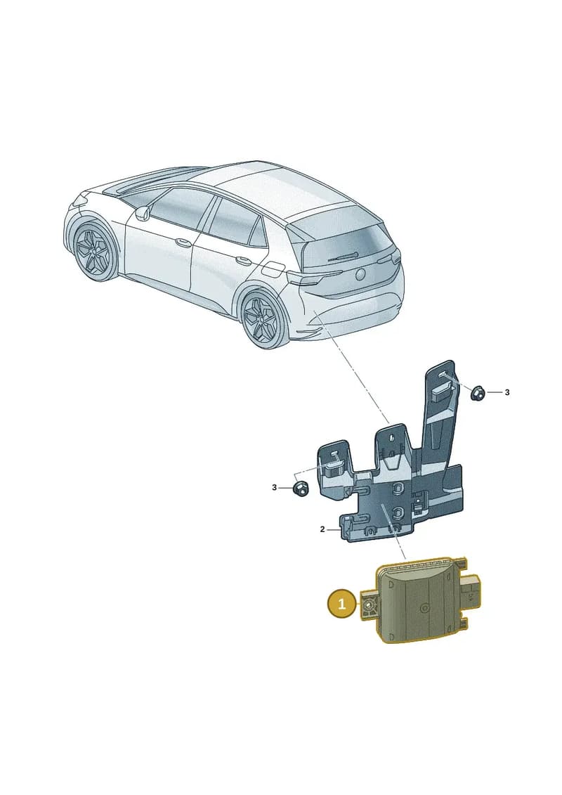 2QD907686E — SEAT CUPRA Tavascan (2023-) diagram 10a907010, position 1
