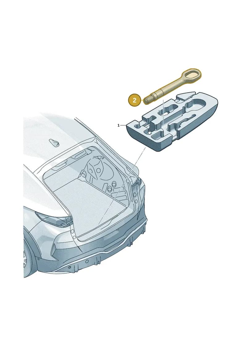 3CG805615 — SEAT CUPRA Tavascan (2023-) diagram 20h011000, position 2