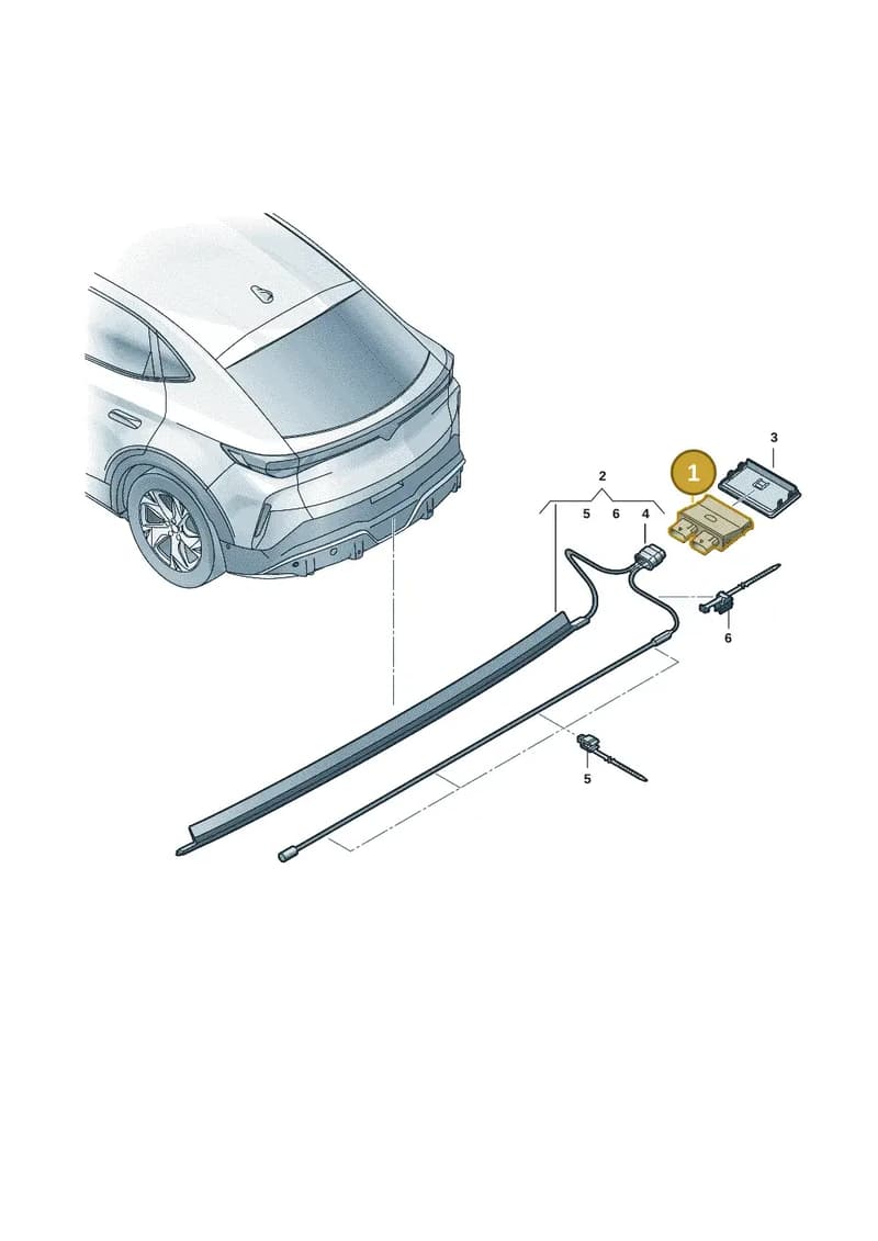 3GD962243D — Volkswagen ID.UNYX (2024-) diagram 11h909300, position 1