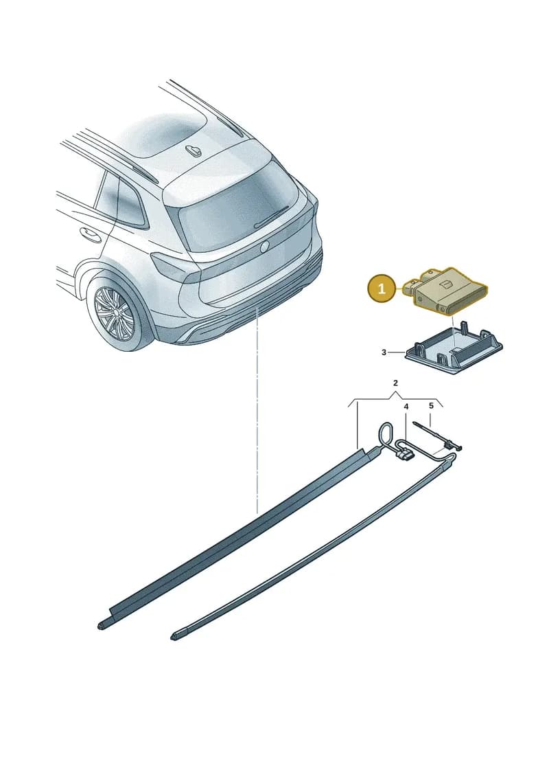 3GD962243D — Volkswagen Tiguan (2024-) diagram 57x909300, position 1