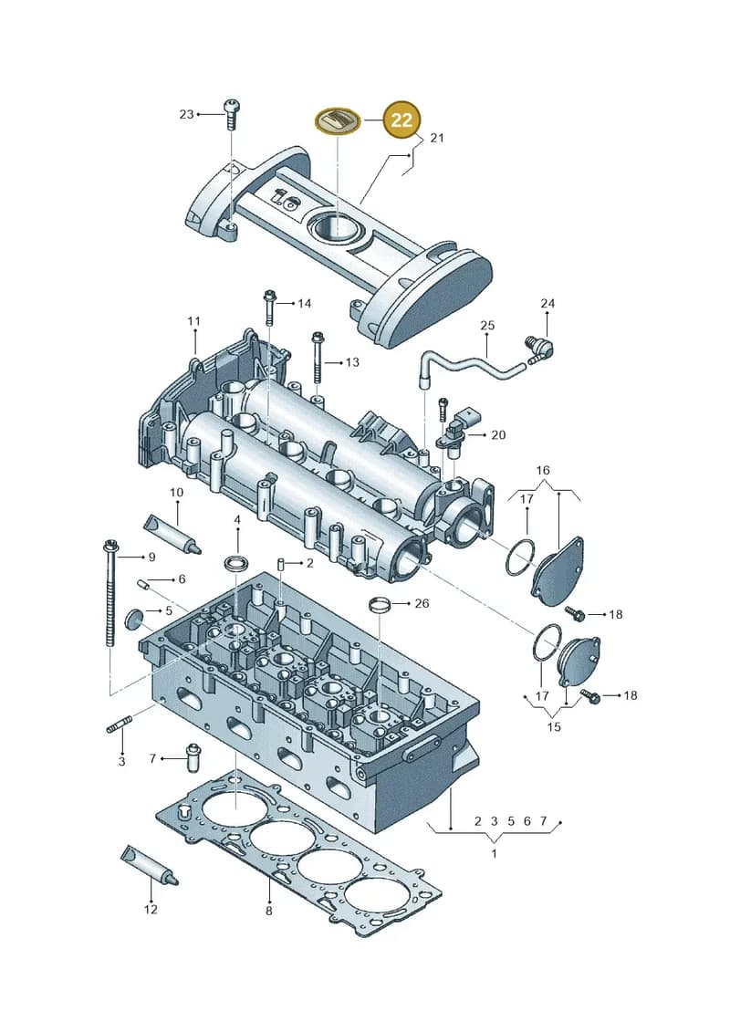 5F0103940 — SEAT Ibiza (2012-) diagram 639103400, position 22