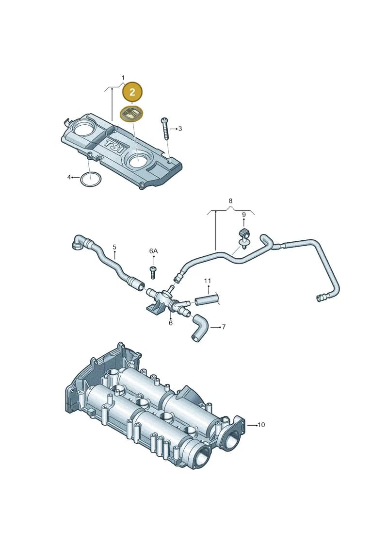 5F0103940 — SEAT Altea XL (2013-) diagram 777103790, position 2