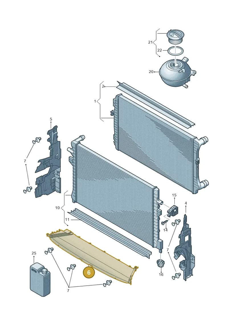 5F0121292E — SEAT Leon ST (2016-2020) diagram 830122080, position 6