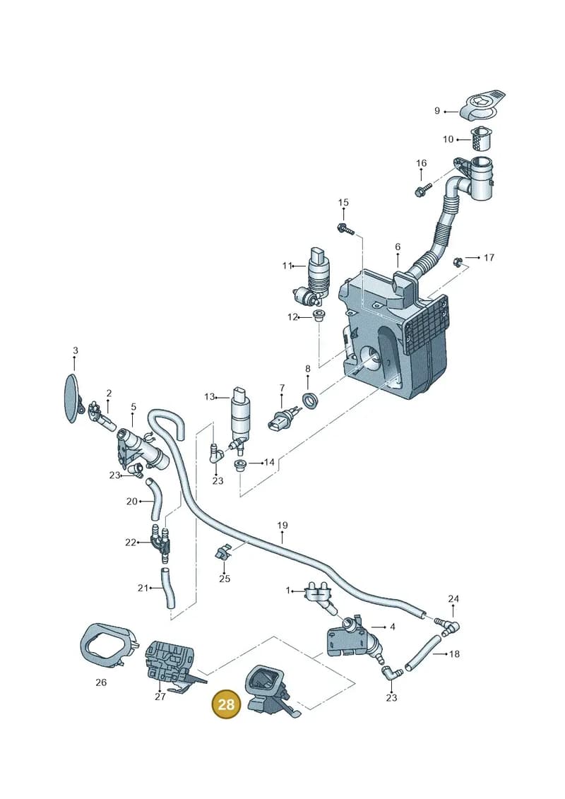 5F0807596C — SEAT Leon ST (2016-2020) diagram 418955300, position 28