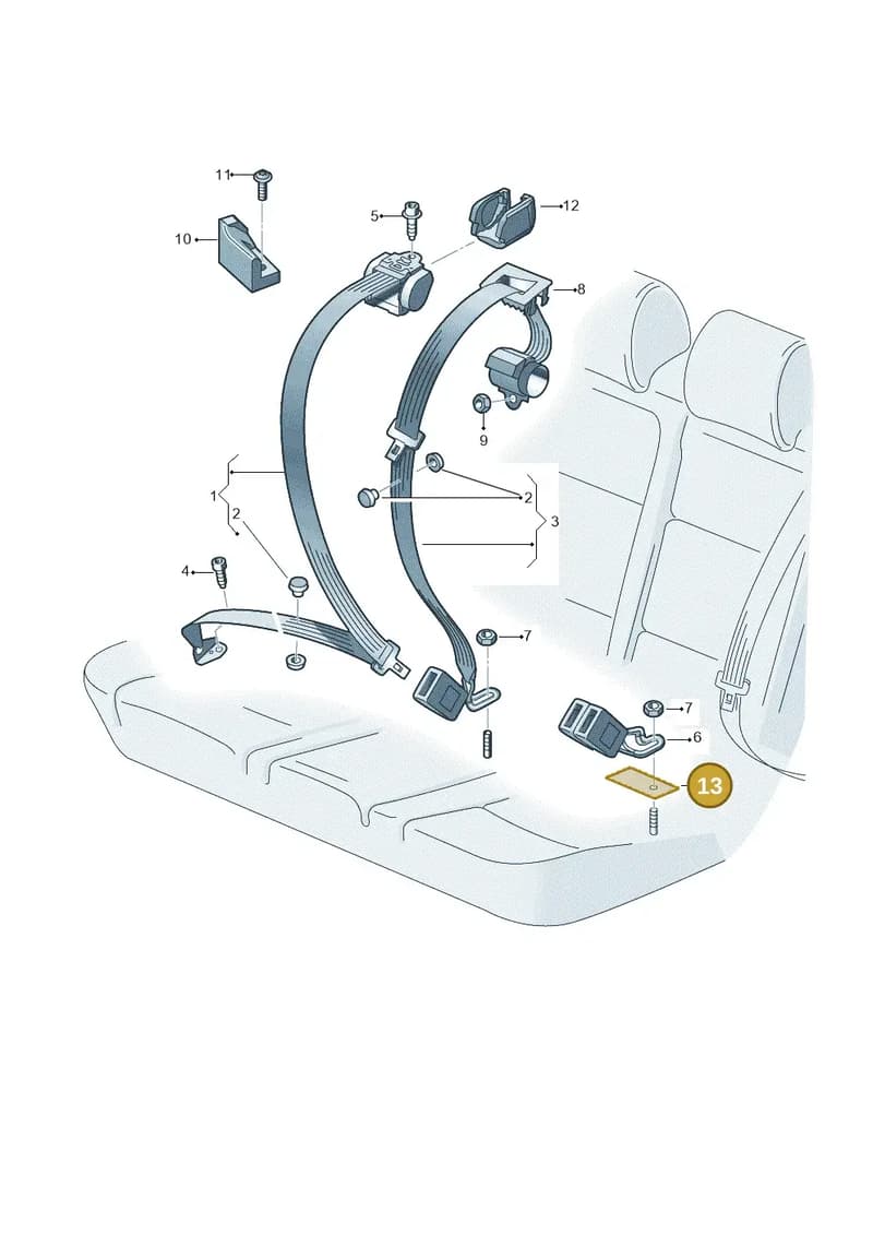 5F0867595 — SEAT Ateca (2016-) diagram 754857700, position 13