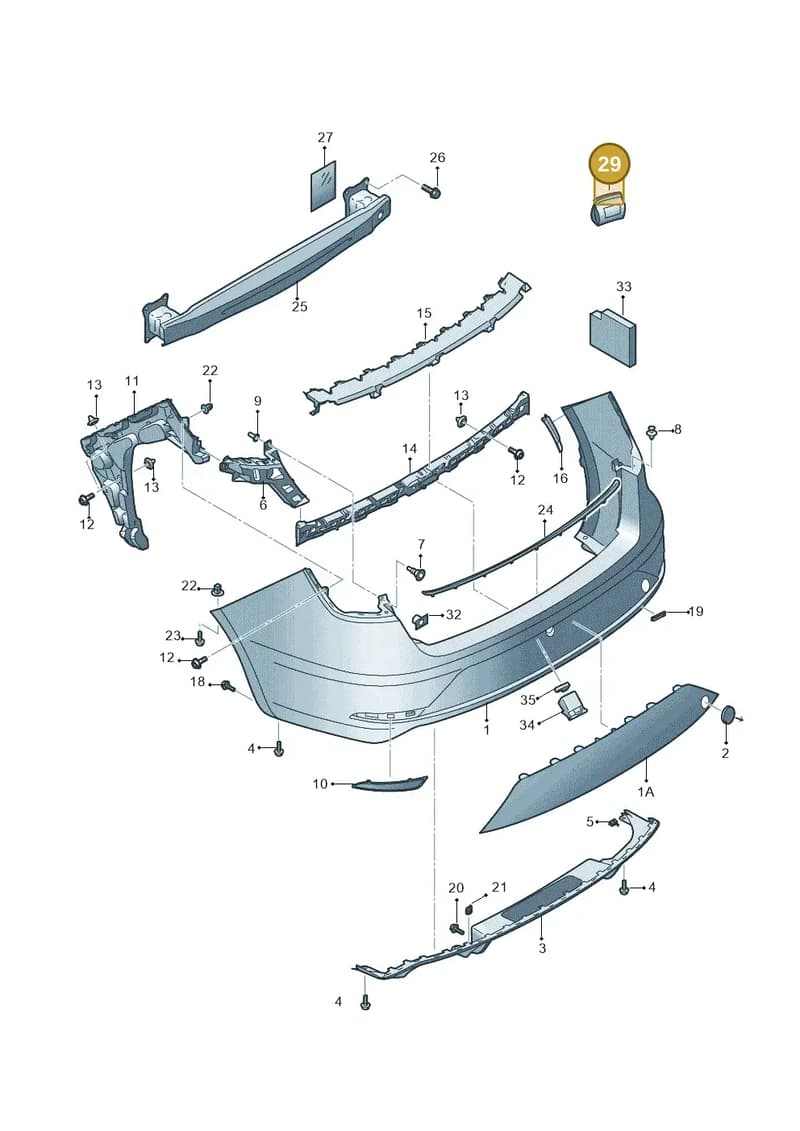 5F0898623A — SEAT Leon ST (2016-2020) diagram 830807750, position 29