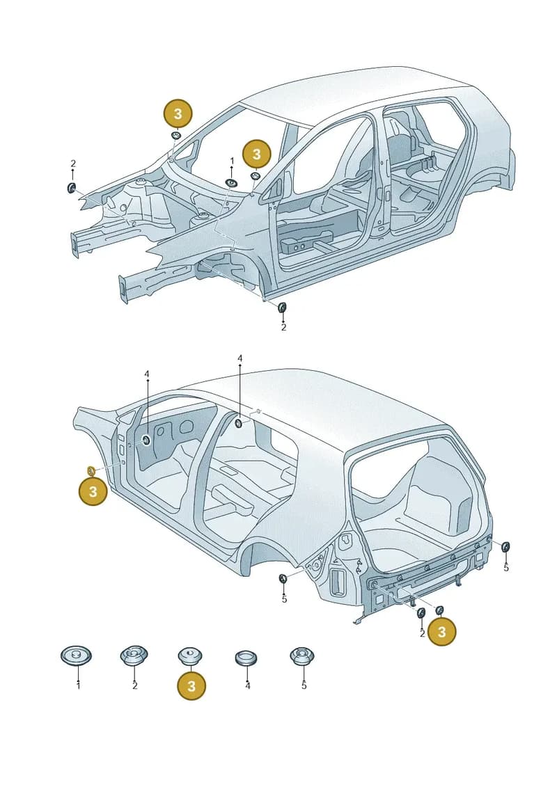 5F0899182 — SEAT Leon ST (2016-2020) diagram 746803360, position 3