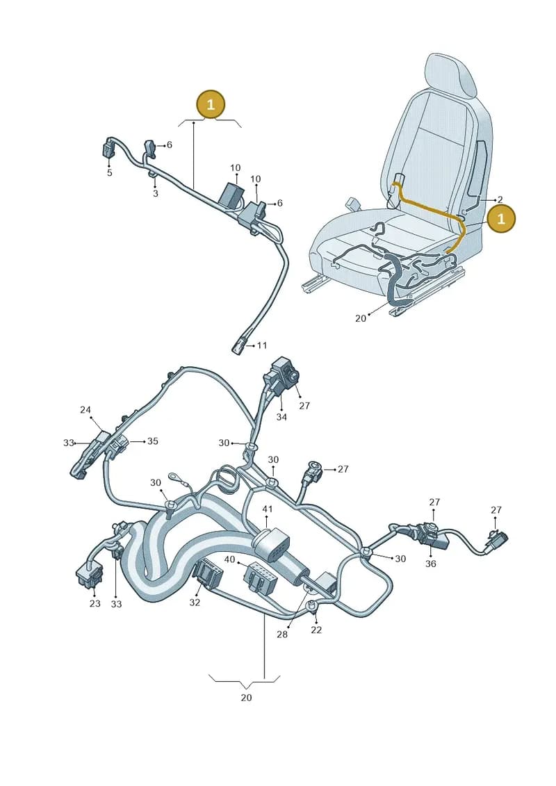 5F0971369 — SEAT Leon ST (2016-2020) diagram 746972260, position 1