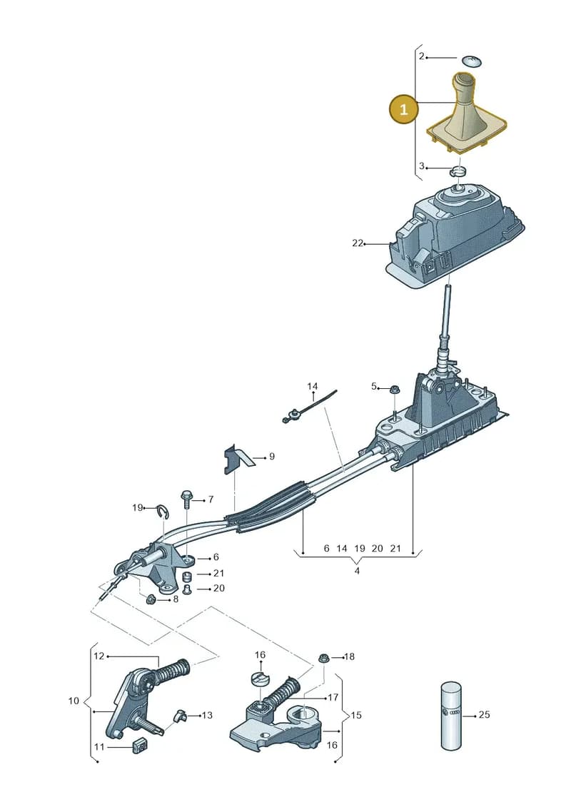 5F2711113ALGJU — SEAT Leon ST (2016-2020) diagram 781711300, position 1