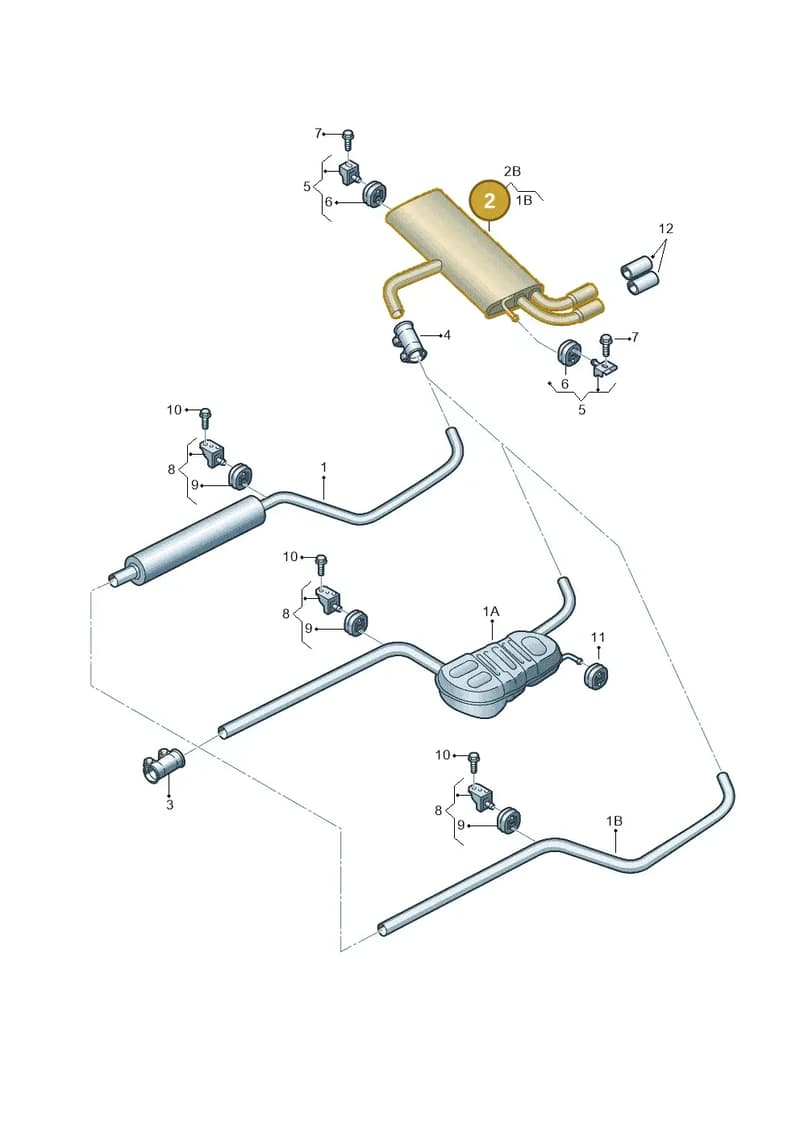 5F4253609N — SEAT Leon ST (2016-2020) diagram 745253800, position 2