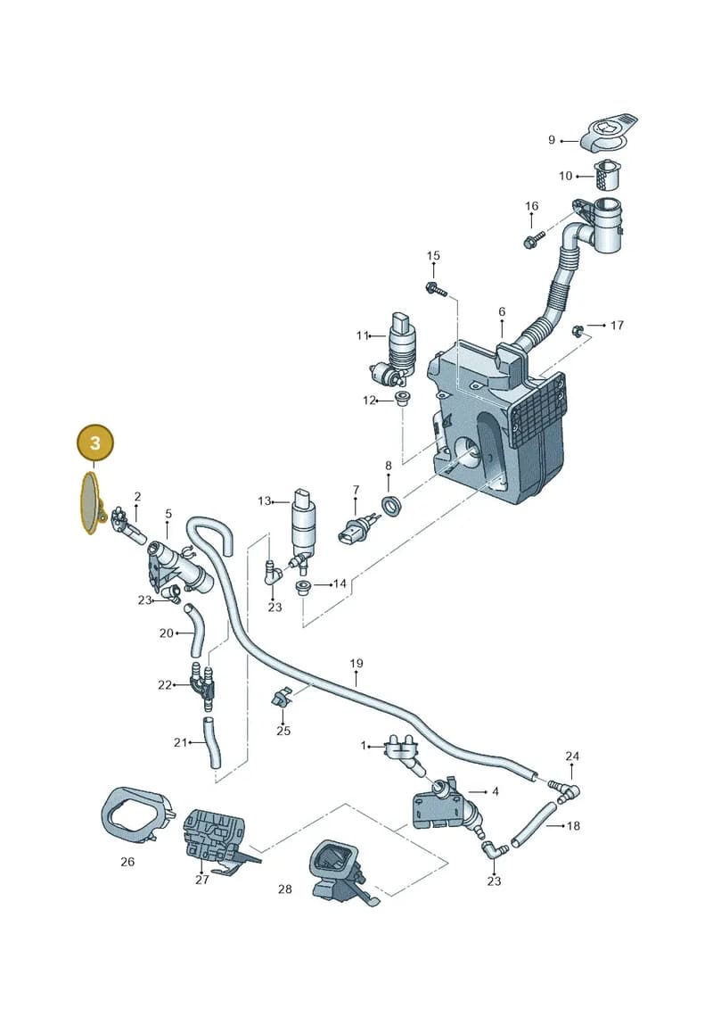 5F9807753GRU — SEAT Leon ST (2016-2020) diagram 418955300, position 3