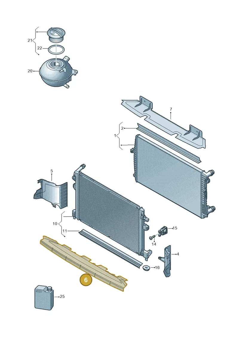 5FA121292 — SEAT Leon (2019-) diagram 893121800, position 6