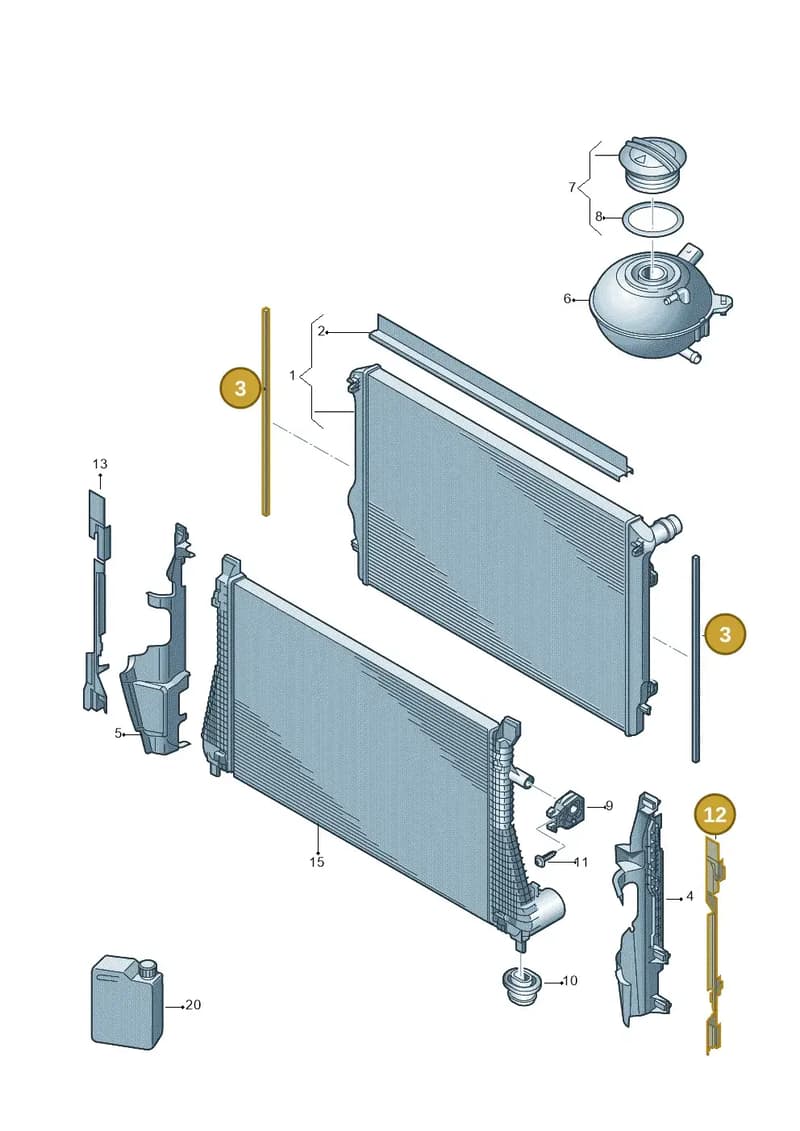 5FA121331H — SEAT Leon (2019-) diagram 746121850, position 3+12