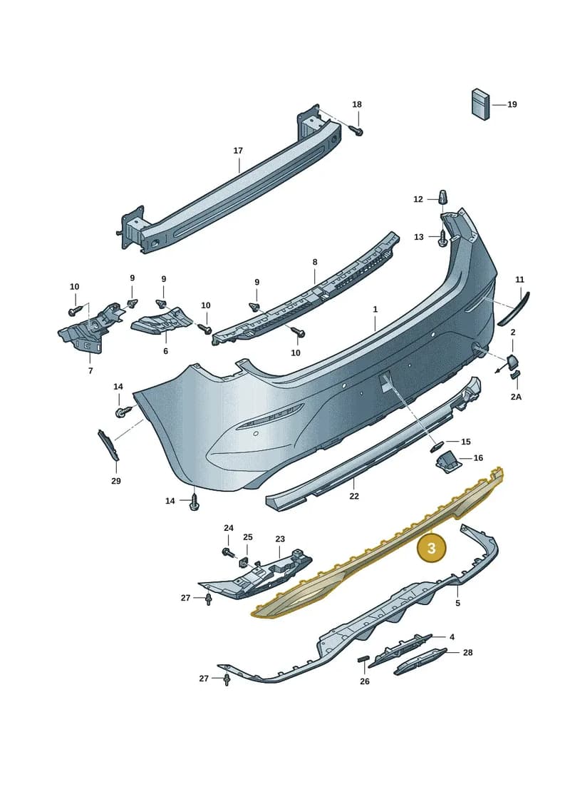 5FA807568G9B9 — SEAT Leon (2019-) diagram 5fn807070, position 3