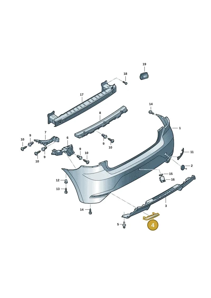 5FA8078333Q7 — SEAT Leon (2019-) diagram 5fn807050, position 4