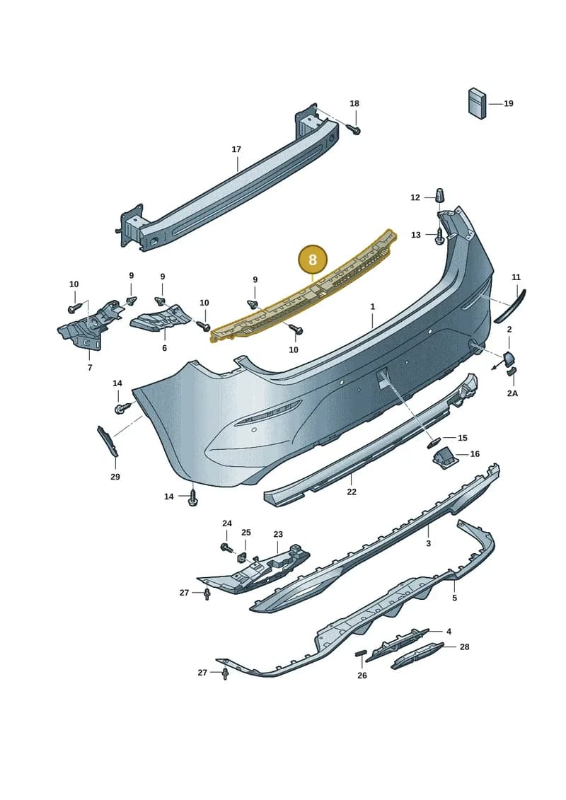 5FA807863A — SEAT Leon (2019-) diagram 5fn807070, position 8