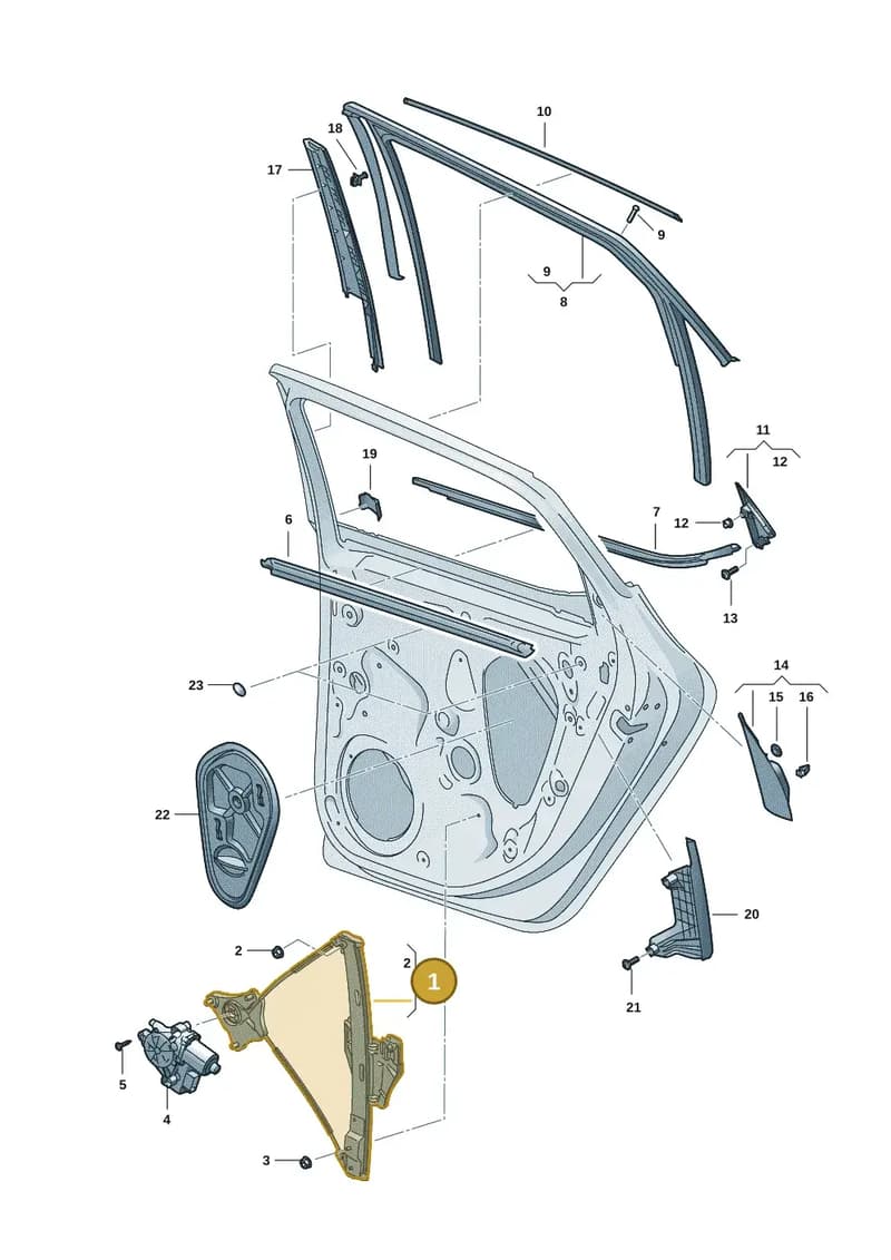 5FA839462A — SEAT CUPRA Formentor (2020-) diagram 5fn839060, position 1