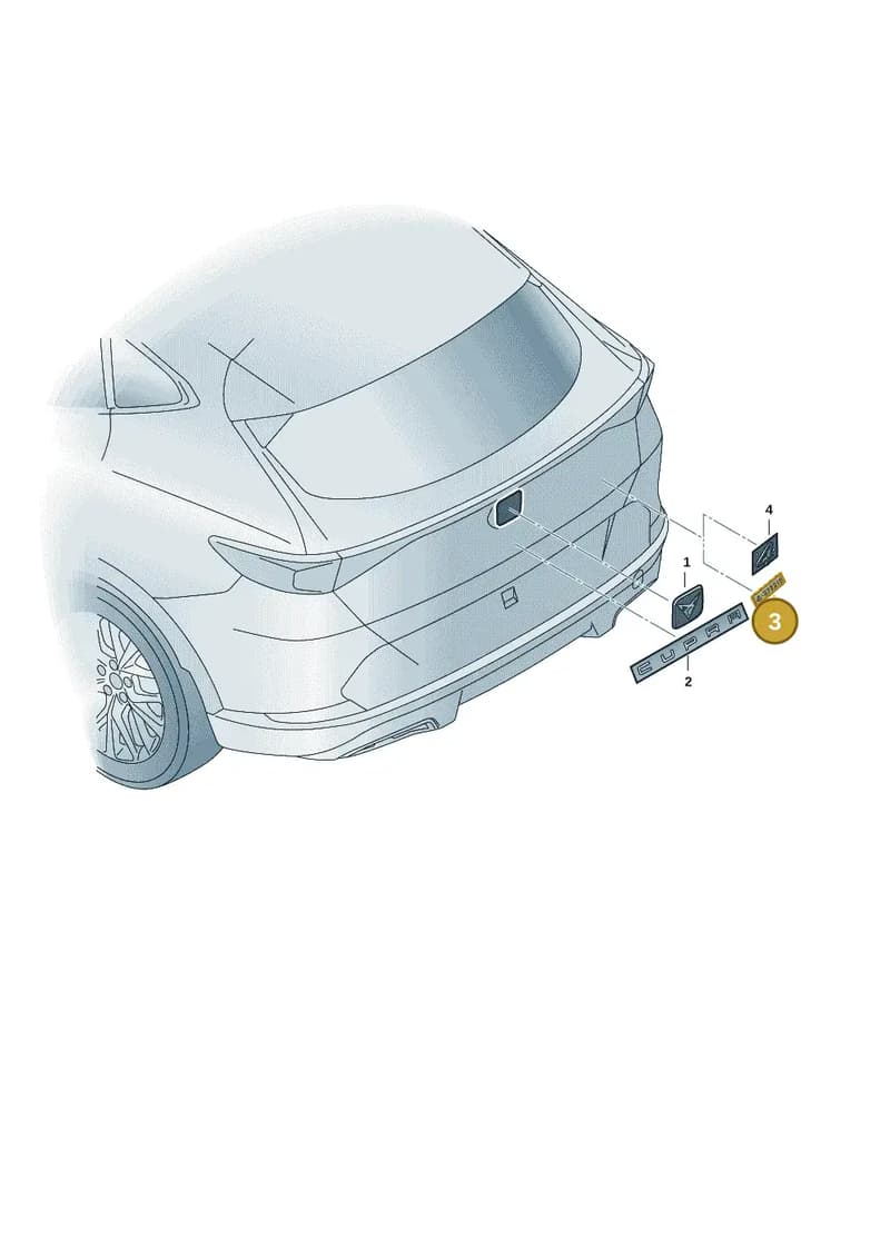 5FA853041OQA — SEAT CUPRA Formentor (2020-) diagram 5ff853020, position 3
