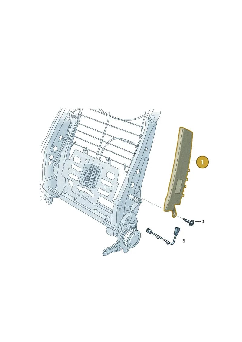 5FA880241G — SEAT CUPRA Born (2021-) diagram 813880200, position 1