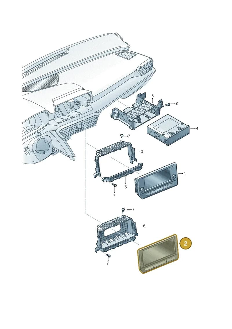 5FA919605041 — SEAT Leon (2019-) diagram 5fn035000, position 2