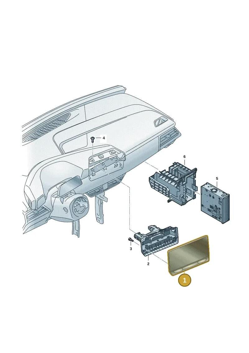 5FA919606C041 — SEAT CUPRA Born (2021-) diagram 10s035000, position 1