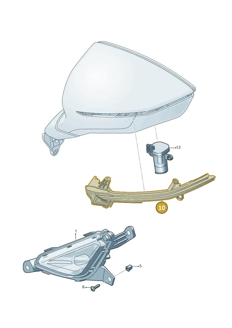 5FA949102A — SEAT CUPRA Formentor (2020-) diagram 5ff941101, position 10