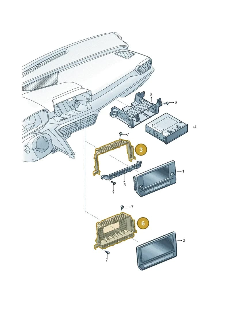 5FB972555 — SEAT Leon (2019-) diagram 5fn035000, position 3+6