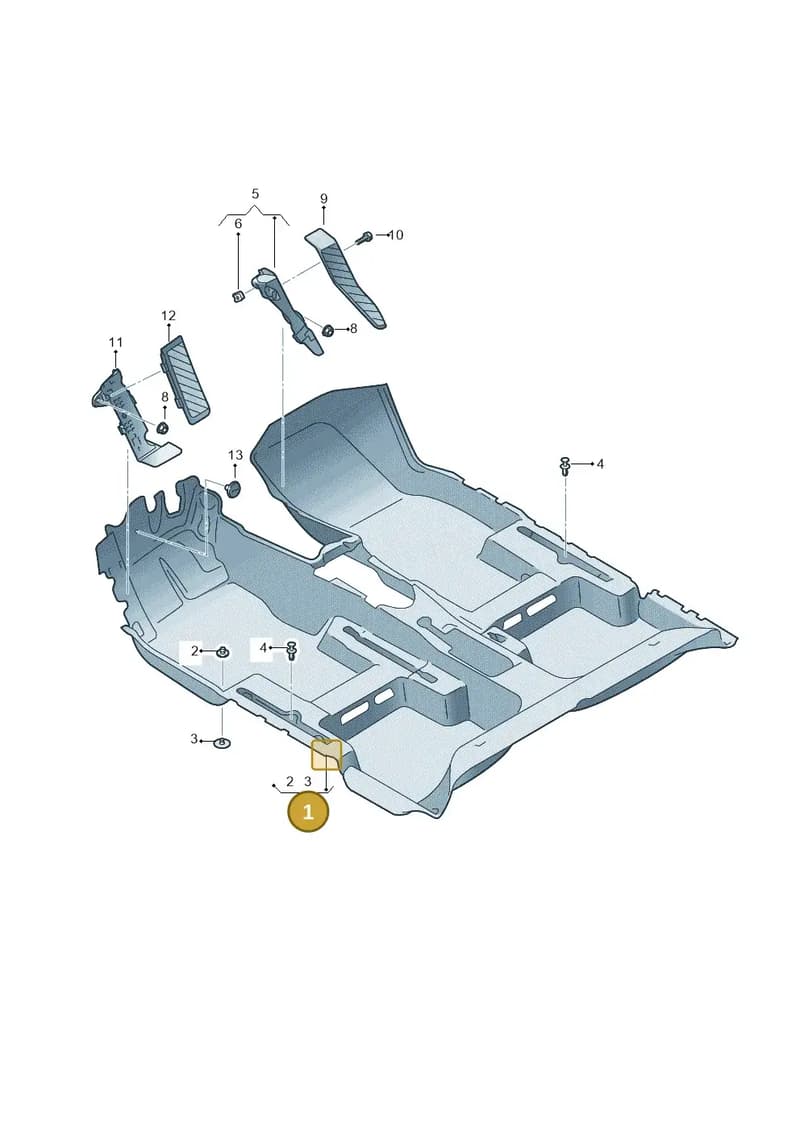 5FC863367D1JF — SEAT CUPRA Formentor (2020-) diagram 893863000, position 1