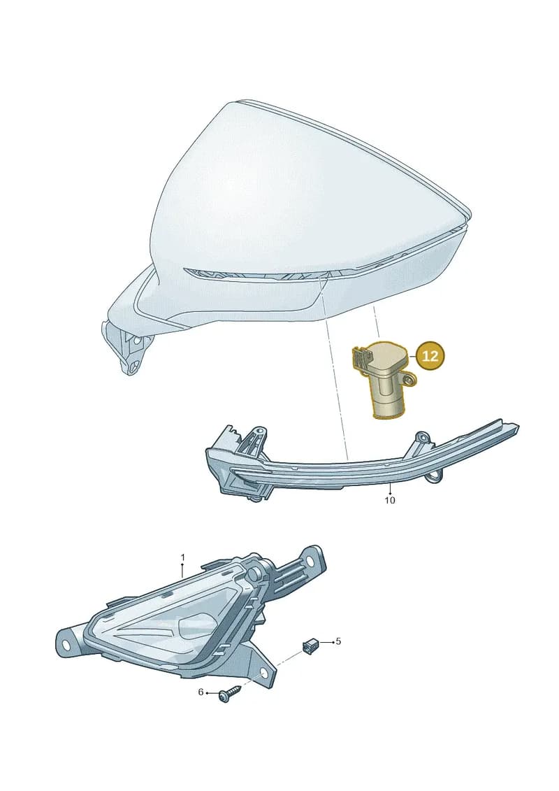 5FC945292C — SEAT CUPRA Formentor (2020-) diagram 5ff941101, position 12