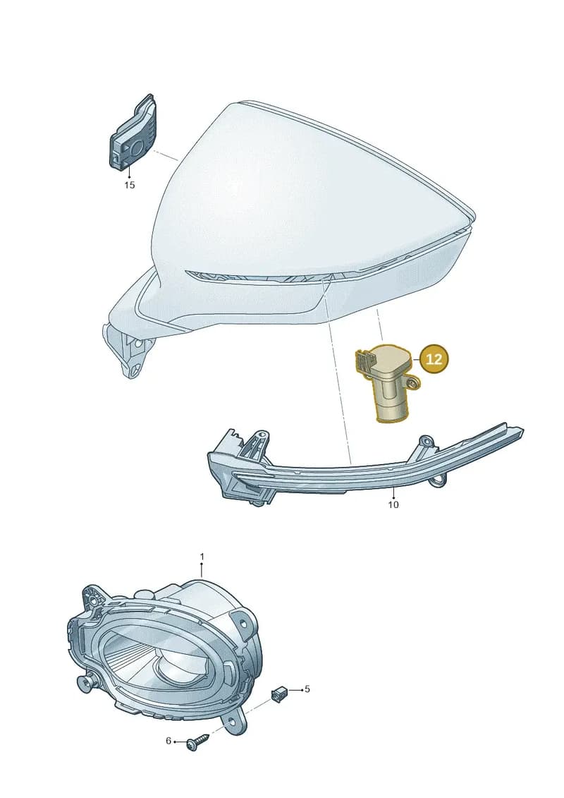 5FC945292C — SEAT CUPRA Formentor (2020-) diagram 591941090, position 12