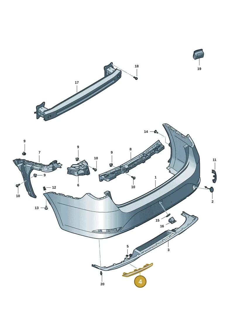 5FE807298B9B9 — SEAT Leon (2019-) diagram 5fn807060, position 4