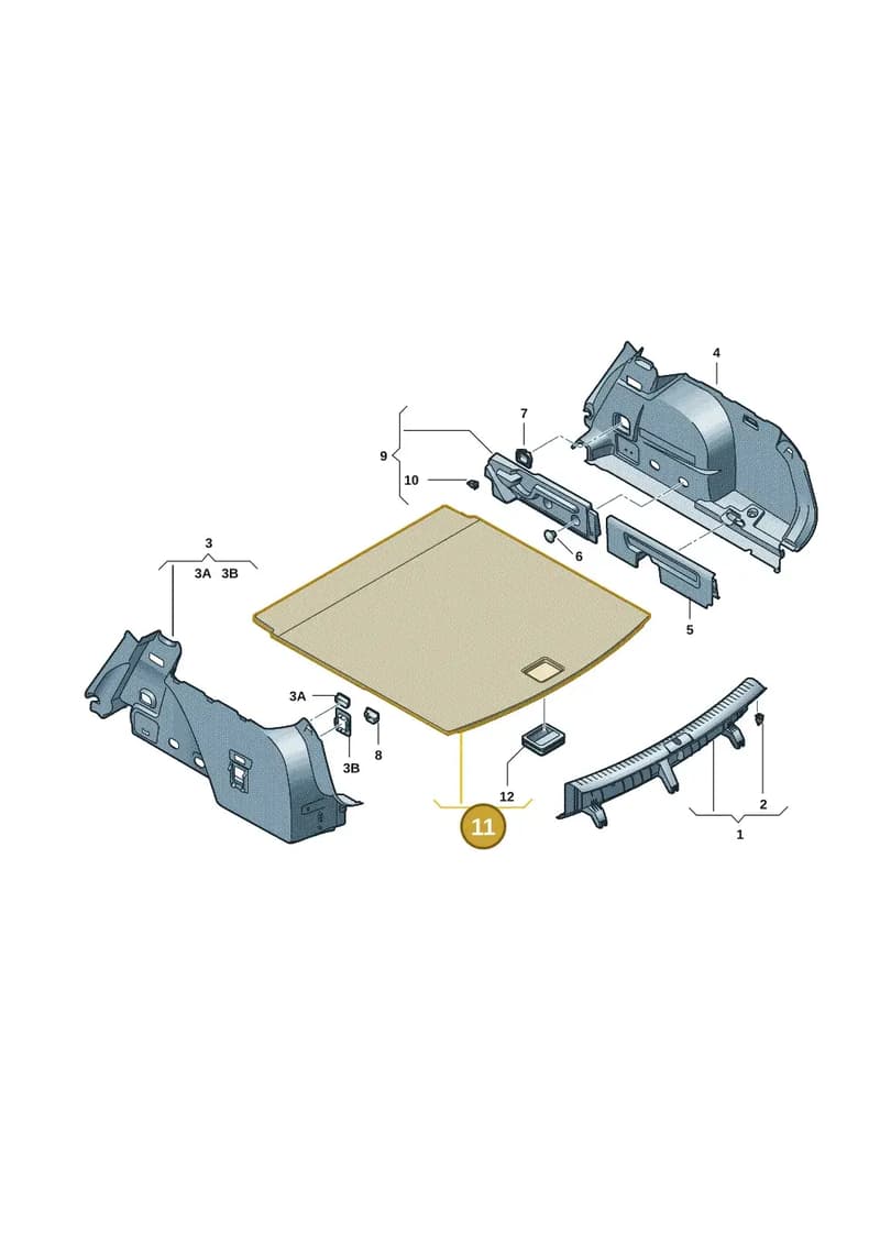 5FE858855CA9 — SEAT Leon (2019-) diagram 5fn867080, position 11
