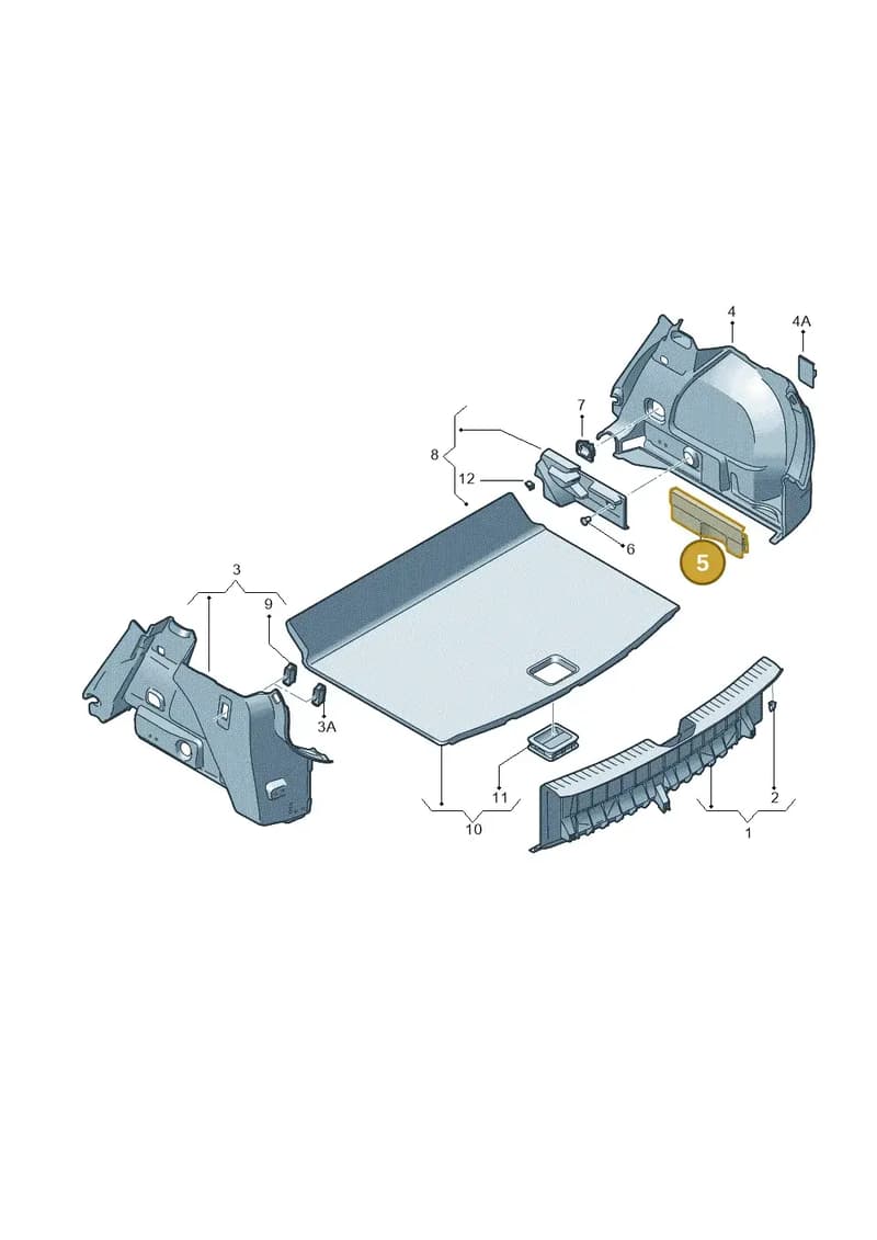 5FE8689184PK — SEAT Leon (2019-) diagram 5fn867080, position 5