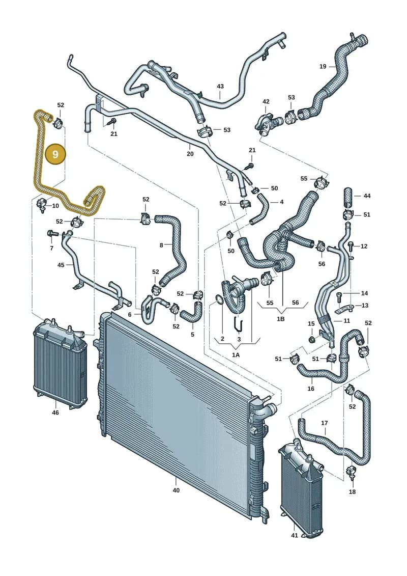 5FF121104 — SEAT CUPRA Formentor (2020-) diagram 5ff121360, position 9