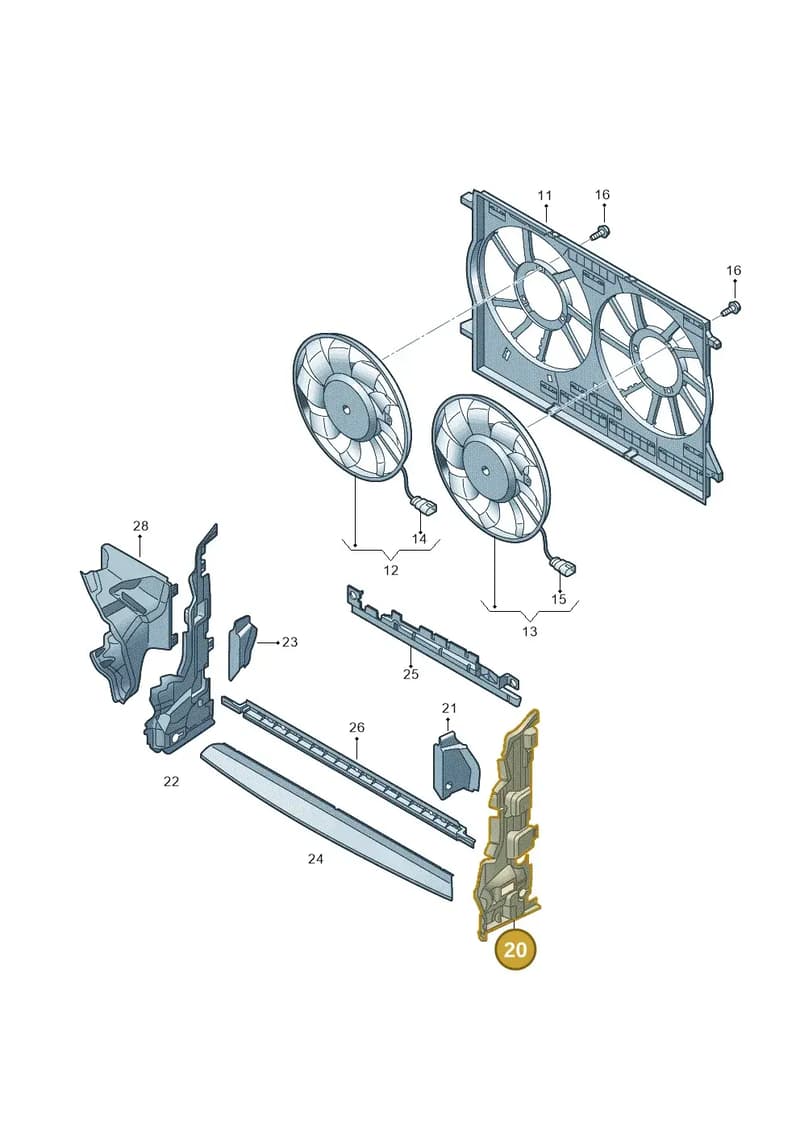 5FF121283S — SEAT CUPRA Formentor (2020-) diagram 438121930, position 20