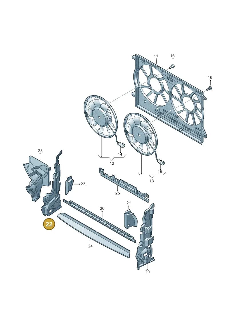 5FF121284R — SEAT CUPRA Formentor (2020-) diagram 438121930, position 22