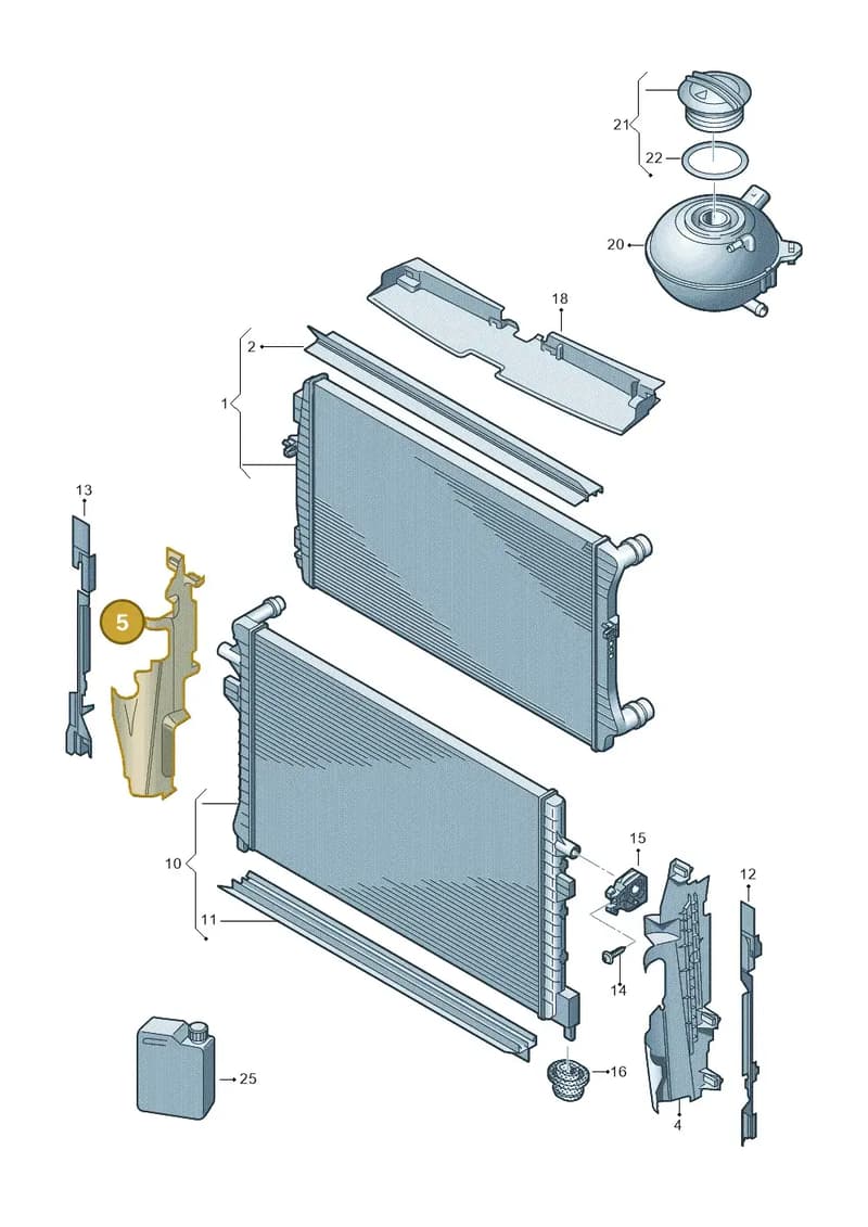 5FF121284R — SEAT CUPRA Formentor (2020-) diagram 813122100, position 5