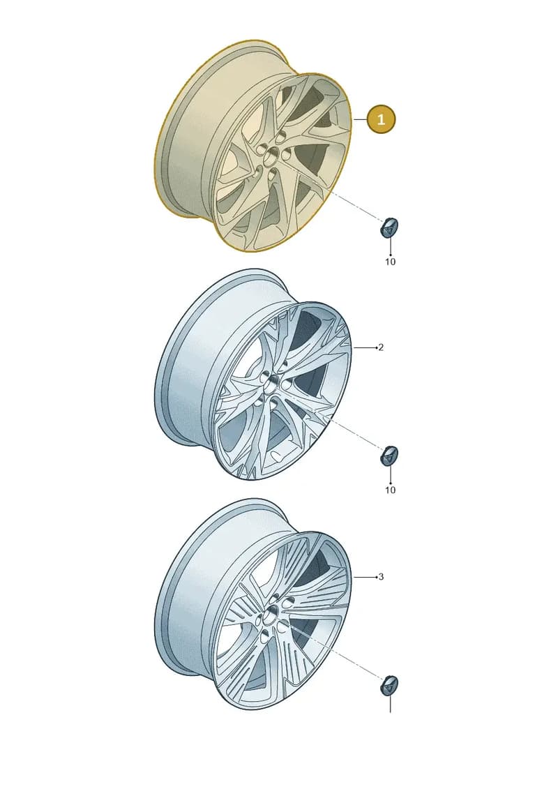 5FF601025C8Z8 — SEAT CUPRA Formentor (2020-) diagram 5ff601055, position 1