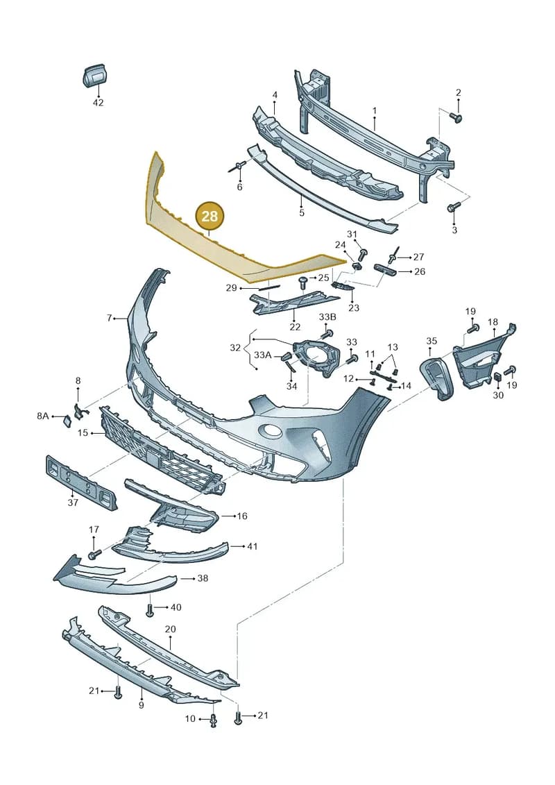 5FF806333GRU — SEAT CUPRA Formentor (2020-) diagram 5ff807020, position 28