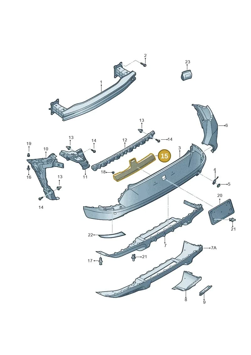 5FF807256A — SEAT CUPRA Formentor (2020-) diagram 5ff807050, position 15