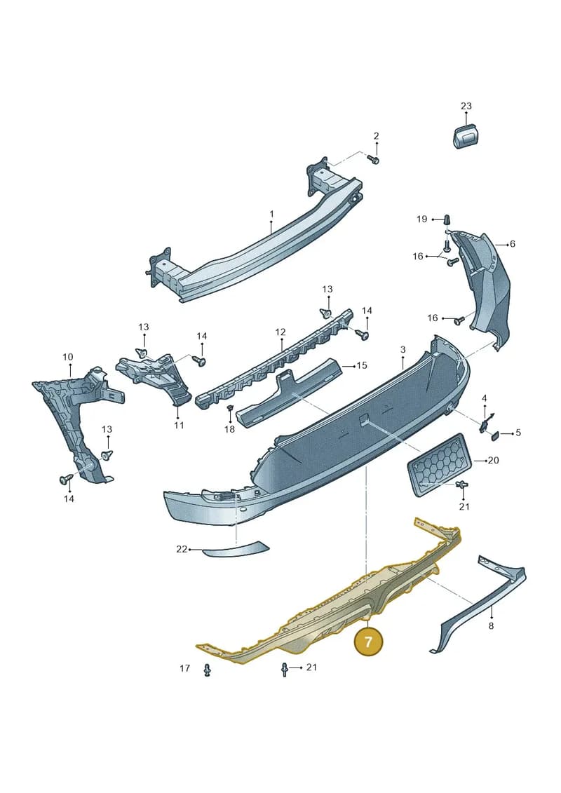 5FF807568E041 — SEAT CUPRA Formentor (2020-) diagram 5ff807060, position 7