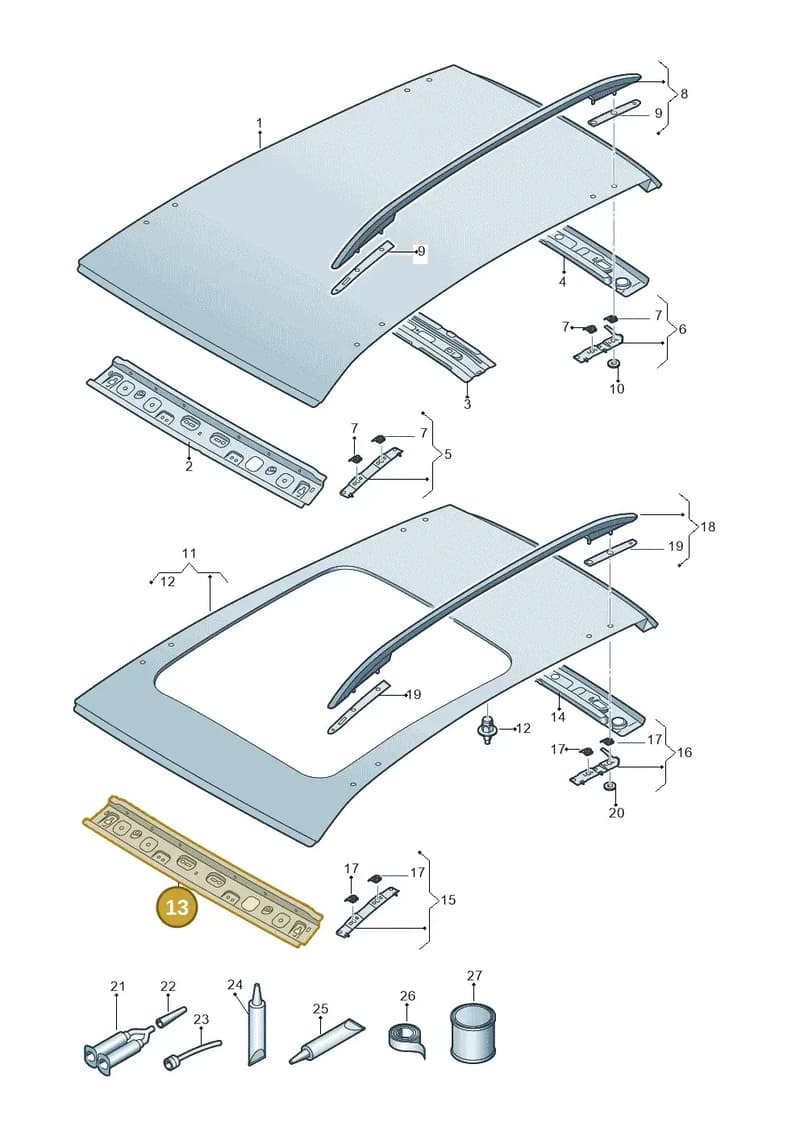5FF817123A — SEAT CUPRA Formentor (2020-) diagram 5ff817000, position 13