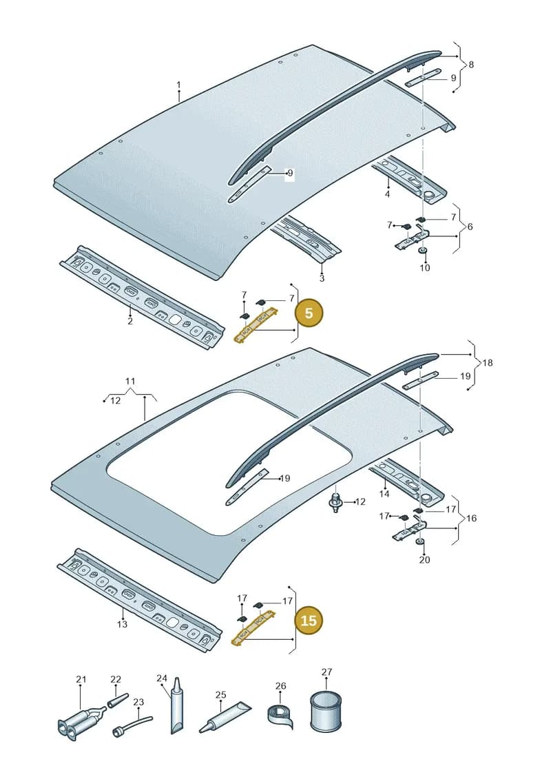 5FF817323A — SEAT CUPRA Formentor (2020-) diagram 5ff817000, position 5+15