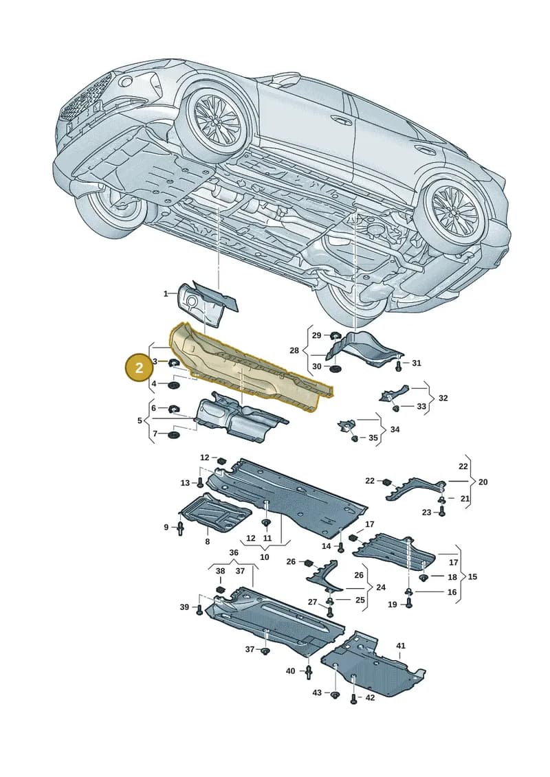 5FF825662 — SEAT CUPRA Formentor (2020-) diagram 5ff825010, position 2