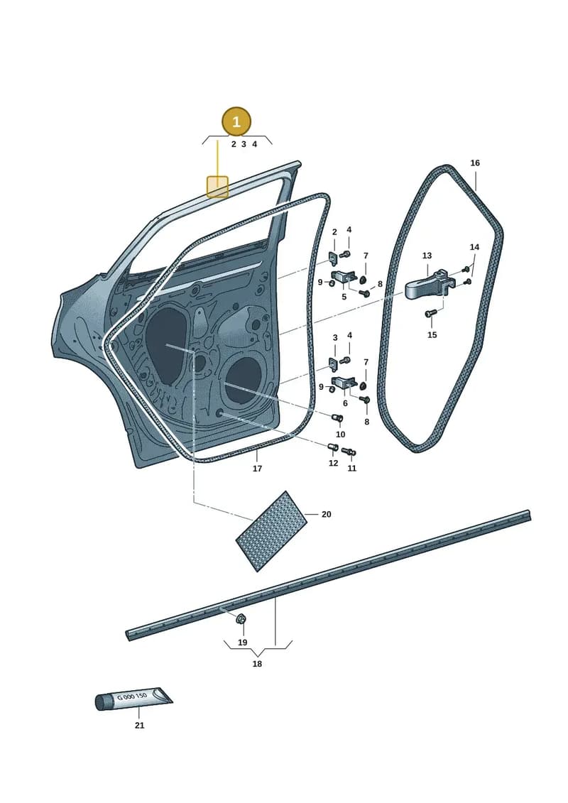 5FF833051A — SEAT CUPRA Formentor (2020-) diagram 5ff833000, position 1
