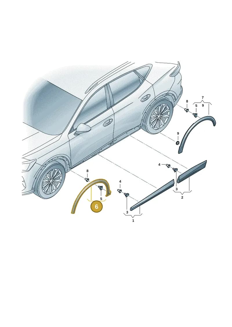 5FF853718GGRU — SEAT CUPRA Formentor (2020-) diagram 5ff853030, position 6