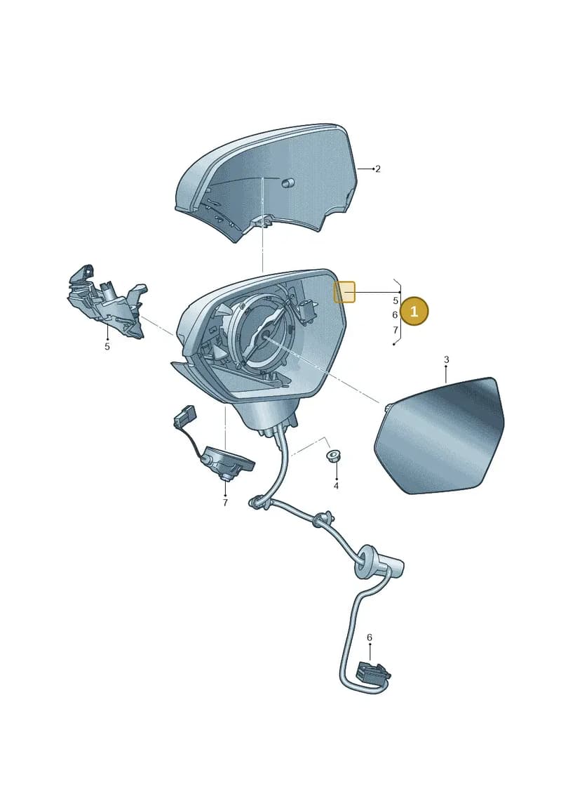 5FH857508AA9B9 — SEAT CUPRA Formentor (2020-) diagram 5fn857040, position 1