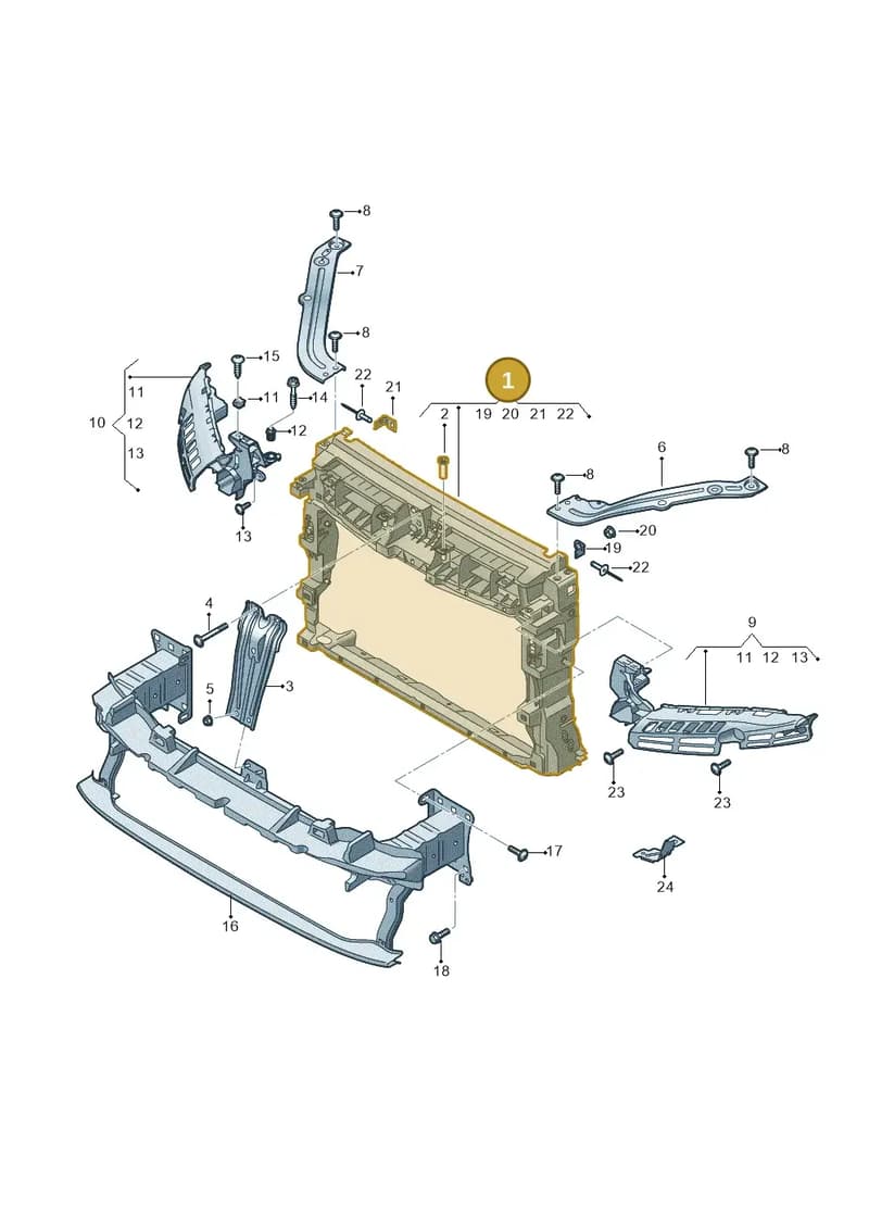 5FJ805588R — SEAT Tarraco (2018-2024) diagram 591805000, position 1