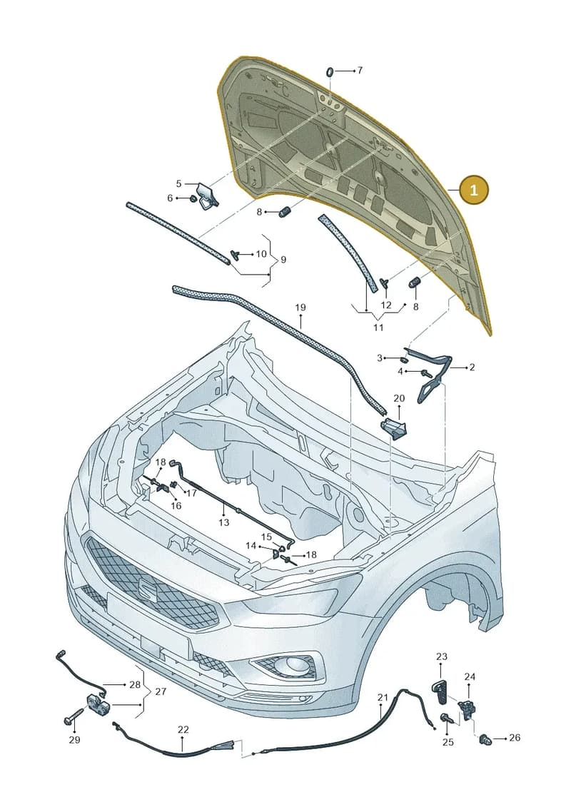 5FJ823031A — SEAT Tarraco (2018-2024) diagram 591823000, position 1